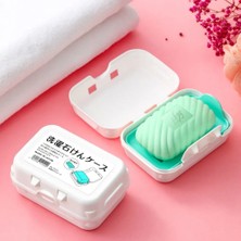 Masoffy 2 Beyaz Japonya Ithal Seyahat Sabun Kabı Taşınabilir Plastik Seyahat Sabun Kutusu Banyo Için Sızdırılabilir Ara Katman Sabunluk ile Satılık (Yurt Dışından)