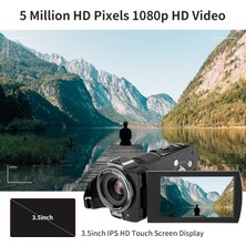 Ordro AX65 Canlı Yayın Kamerası Video Kamera Full Hd 60FPS - 4K