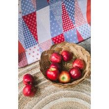 Apricitas Home Mariel Red Çift Kişilik %100 Pamuk Nevresim Takımı