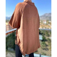 IRM By Irem Tekdemir Mevsimlik Standart Beden Taşlı Kimono