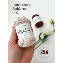 Hobianna Hello Punch & Amigurimi 2’li Iplik Seti