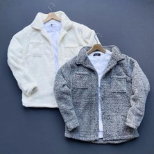 Yuvam Store  2 Li Peluş Polar Hırka Gömlek
