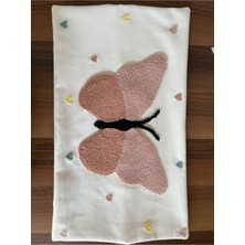 Punch Passion Punch Nakışı ile Işlenmiş Bebeğiniz Için Dekoratif Kırlent Kılıfı (30 cm x 50 Cm)