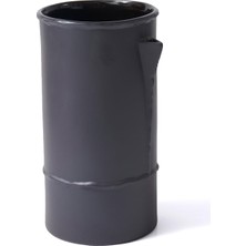 The Mia Licia Seramik Vazo Siyah 19X16X31 cm