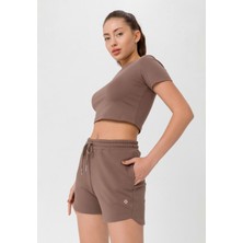 Looker Kadın Slim Mini Şort