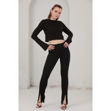 Alexander Gardi Ön Yırtmaçlı Toparlayıcı Yüksek Bel Tayt (B21-12000)