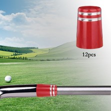 Lonni .355 Golf Kulübü Şaft Yüksükleri Şaft Ucu Adaptörü I Kırmızı (Yurt Dışından)