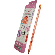 Cmk Mondete Pastel Üçgen Silgili Kurşun Kalem 12 Adet