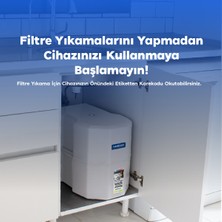 H-Max 13 Aşama Standart Membranlı 12 Litre Çelik Tanklı Mineralli Su Arıtma Cihazı - 0017