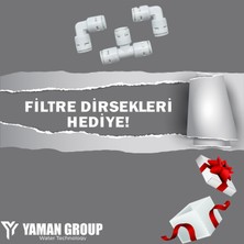 Yaman Group Lg Membranlı 6'lı Su Arıtma Filtre Seti Açık Kasa Su Arıtma Cihazı Filtresi