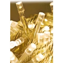 Hazar Led 10 Metre 100 Ledli Gün Işığı Jack Eklemeli Dekoratif Led Işık Yılbaşı Süsü Çam Ağacı Işığı