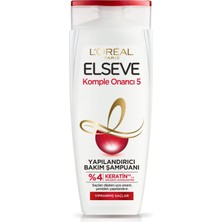 Elseve L'oréal Paris Elseve Komple Onarıcı 5 Yapılandırıcı Bakım Şampuanı 360 ml + Saç Kremi 175 ml