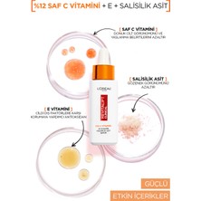 L'oréal Paris Revitalift Clinical %12 Saf C Vitamini Aydınlatıcı Ton Eşitleyici Serum 30 ml Bikini Çantası li