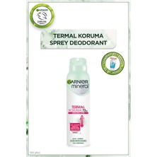 Garnier Mineral Termal Koruma Sprey Deodorant Saf & Temiz 3'ü 1 Arada 50 ml Armağan