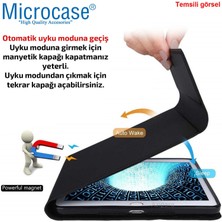 Microcase Honor Pad X8 Lite 9.7 Inch Tablet ile Uyumlu Sleeve Serisi Mıknatıs Kapak Standlı Kılıf - Siyah AL3319