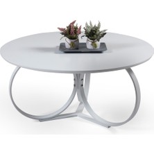 Eymense Alyans Beyaz Orta Sehpa