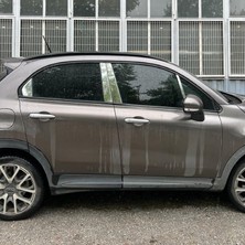 Fams Otomotiv Fiat 500X Krom Kapı Direği Seti 8 Parça 2014> Paslanmaz Çelik