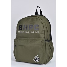 Beverly Hills Polo Club Unisex Çok Gözlü Günlük Seyahat Okul Sırt Çantası Yeşil 04163