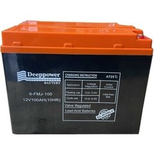 Deep Power Deeppower 12V 100AH Elektrikli Araç Aküsü