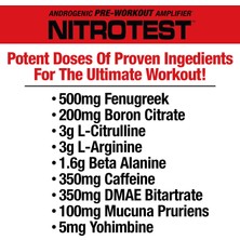 Musclemeds Musclemeds, Nitrotest, Androgenic Preworkout