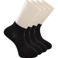 Dündar Erkek 4 Lü Plus Dikişsiz Kokulu Penye Patik Çorap