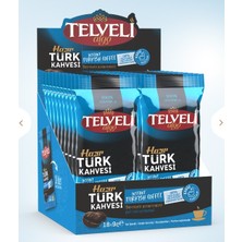 Telveli Algo Algo Telveli Telveli Hazır Türk Kahvesi Orta 9 gr 6 Kutu x 10 Adet