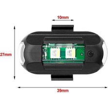 Bike And Art  Şarjlı Mini LED Işık/motor Çakar Led/drone Işığı/anti Çarpışma Uyarı Işığı