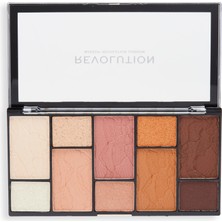 Revolution Reloaded Dimension Eyeshadow Palette Neutral Charm Far Paleti