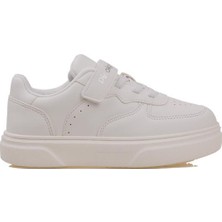 Pinokyo Beyaz Natural Memory Foam Hafif Çocuk Mevsimlik Sneaker