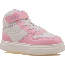 Pinokyo Pembe Memory Foam Hafif Çocuk Boğazlı Sneaker