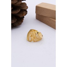 Latif Kuyumcu 22 Ayar Altın Yüzük Füzyon Döküm Kadın Yüzük LKYZK1234