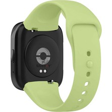 Sneezy Xiaomi Redmi Watch 3 Active Uyumlu Purelux Soft Silikon Kordon