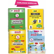 Zoziler 1. Sınıf Matematik Problemleri - Matematik Özetleri Not Defteri - Bulmacalarla Tüm Dersler - Matematik Soru Bankası