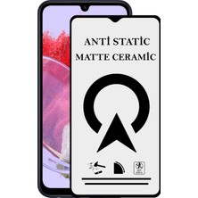 Kzy Samsung Galaxy M34 Tam Kaplayan Anti Statik Kırılmayan Mat Seramik Nano Esnek Ekran Koruyucu Cam