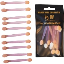 Wanda Nara Cosmetics Accessori Make-Up Göz Farı Sünger Aplikatör 10'lu (2 Paket - Toplam 20 Adet)