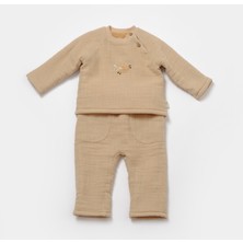 Baby Cosy Organik Müslin Alt Üst Takım