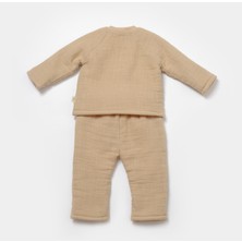 Baby Cosy Organik Müslin Alt Üst Takım