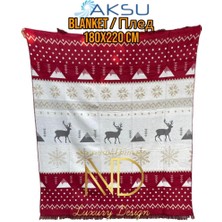 Aksu Emilio Çift Kişilik Battaniye