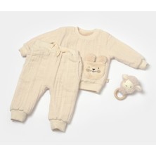 Baby Cosy Organik Müslin Alt Üst Takım