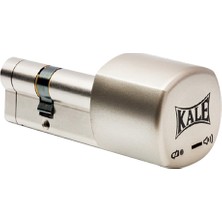 Kale Kilit Kale Yeni Nesil Alarmlı Silindir - Nikel - 71MM (26+10+35)