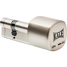 Kale Kilit Kale Yeni Nesil Alarmlı Silindir - Nikel - 76MM (26+10+40)