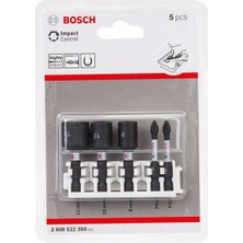 Bosch Impact Ctrl 5'li Lokma 8/10/13 + Bits - 2608522350