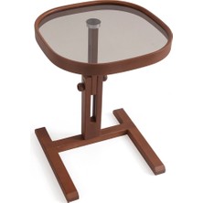 Eymense Opus Ceviz Kare Yan Sehpa