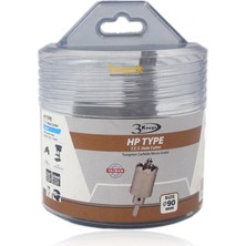 3Keego 90 mm TCT Uzun Delik Testeresi HP80