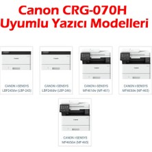 Goink Baskistan Canon I-Sensys MF461DW (MF-461) CRG-070H Siyah Muadil Toner Çipsiz