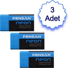 Pensan Neon Silgi 3 Adet (Ps 24N)