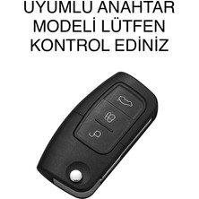 Şenyıldız Aksesuar Ford Focus Fiesta Mondeo B Max C Max Kuga Tourneo Anahtar Koruma Kılıf Lütfen Anahtar Teyiti Yapınız