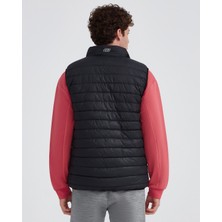 Skechers M Outerwear Padded Vest Erkek Siyah Yelek S232001-001