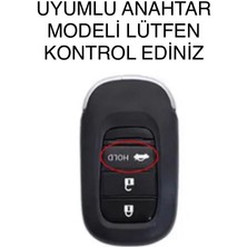 Şenyıldız Aksesuar Yeni Honda Civic Accord Hr-V Crv Sustasız Anahtar Koruma Kılıfı Lütfen Anahtar Teyit Yapınız