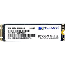 Twinmos 256 GB Twınmos M.2 Sata3 580/550 NGFFEGBM2280